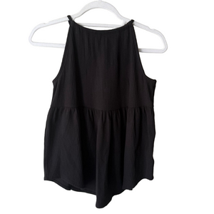 NOBO Black Sleeveless Babydoll Tank Stretch Women’s S